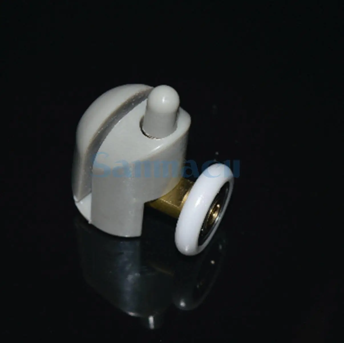 Регулируемый ролик для двери ванной диаметр 25 мм нейлон цинковый сплав - купить