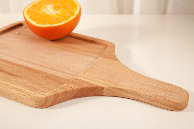 В японском стиле деревянный поднос для сервировки фруктов/тарелка торта эко