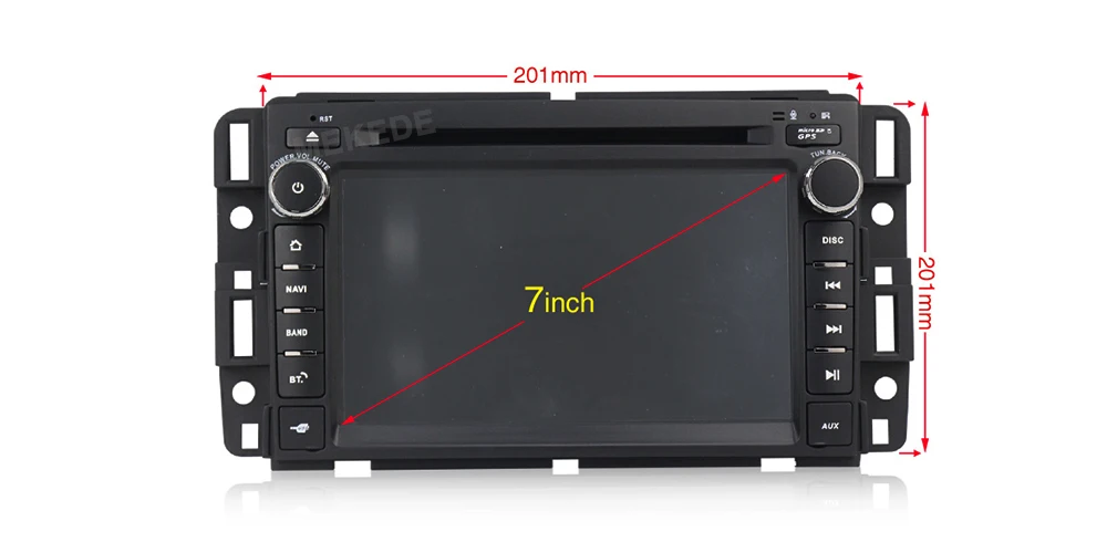 Mekede Android9.0 встроенный DSP ips автомобильный DvD gps мультимедийный плеер для Chevrolet/Silverado/Tahoe/Monte GMC Yukon/Denali/Acadia