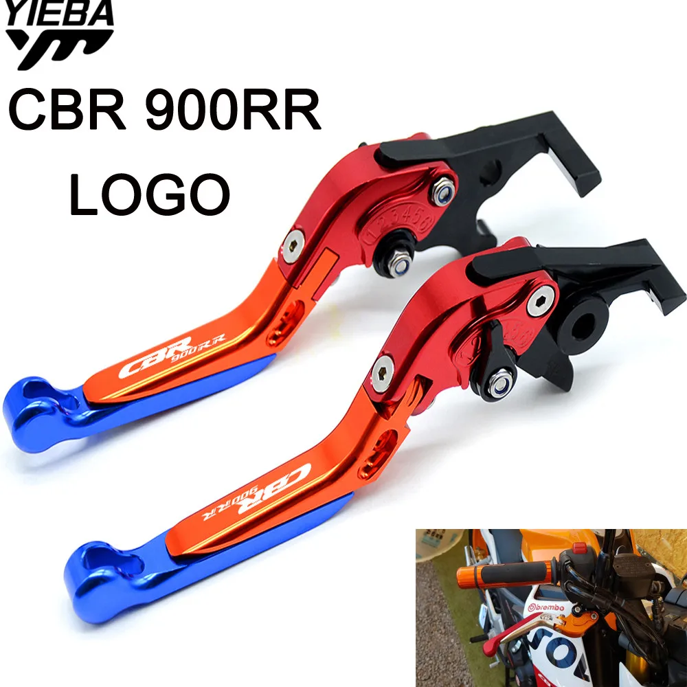 

Motorcycle Accessories Adjustable Folding Brake Clutch Levers FOR HONDA CBR900RR CBR 900RR CBR 900 RR 1992-1999 1998 1997 1996