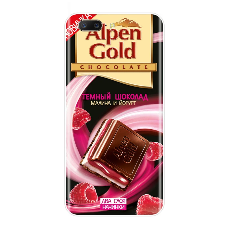 Phone Case For OnePlus 3 3T 5 5T 6 6T Silicone Funny Chocolate Russian Painted Soft TPU Back Cover One Plus | Мобильные телефоны и