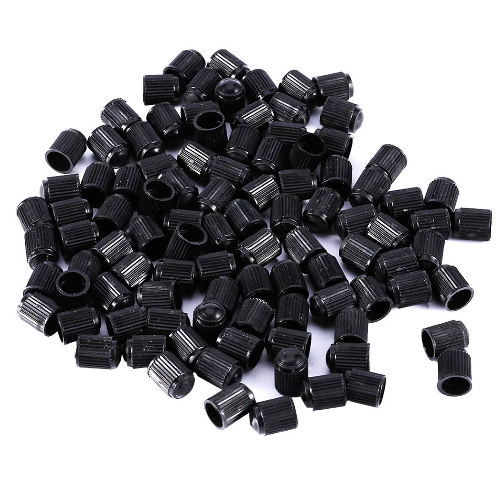 100 шт. черные пластиковые автомобильные колеса для мотоциклов|Принадлежности