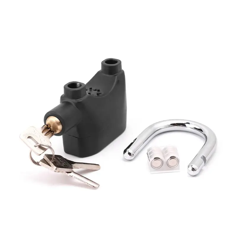 110 дБ Звуковая сирена сигнализация для мотоцикла противоугонные замки