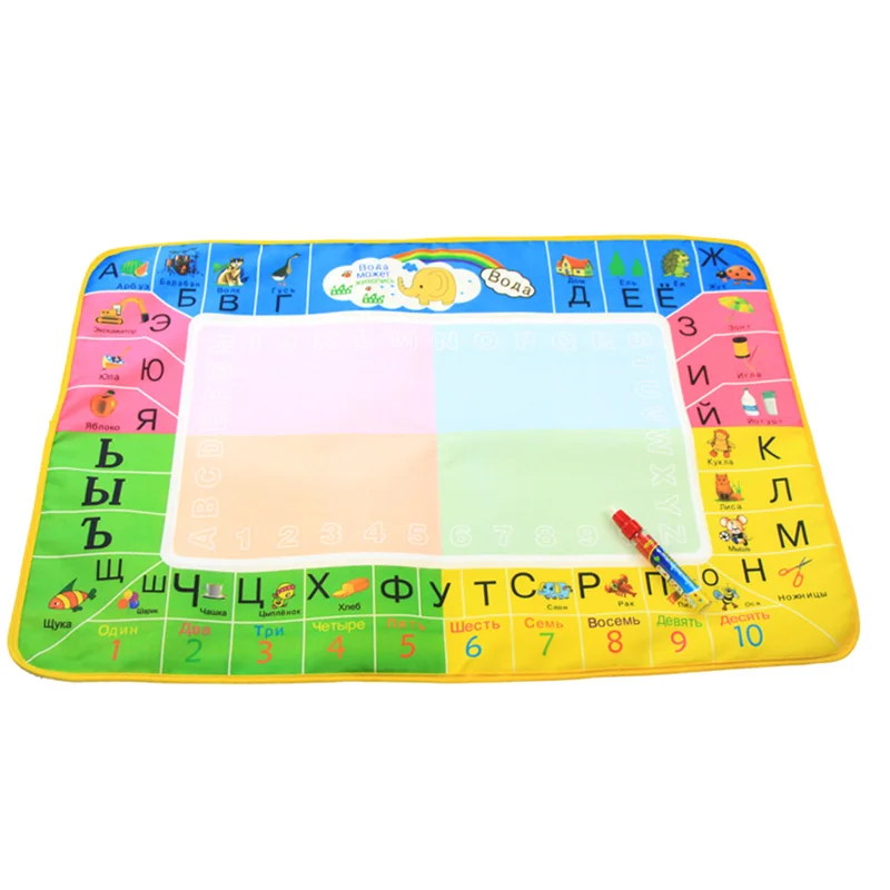 Детский коврик для рисования водой доска рисунок с волшебной ручкой детские