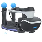 PS4 PS VR Подставка для хранения PSVR гарнитура CUH-ZVR2 2th держатель кронштейн PS 4 двигаться зарядная док-станция для Sony PS4 игры
