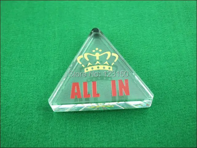 

THS-06 Deluxe Triangle ALL IN, Clear Crystal ALL IN in Crown Design