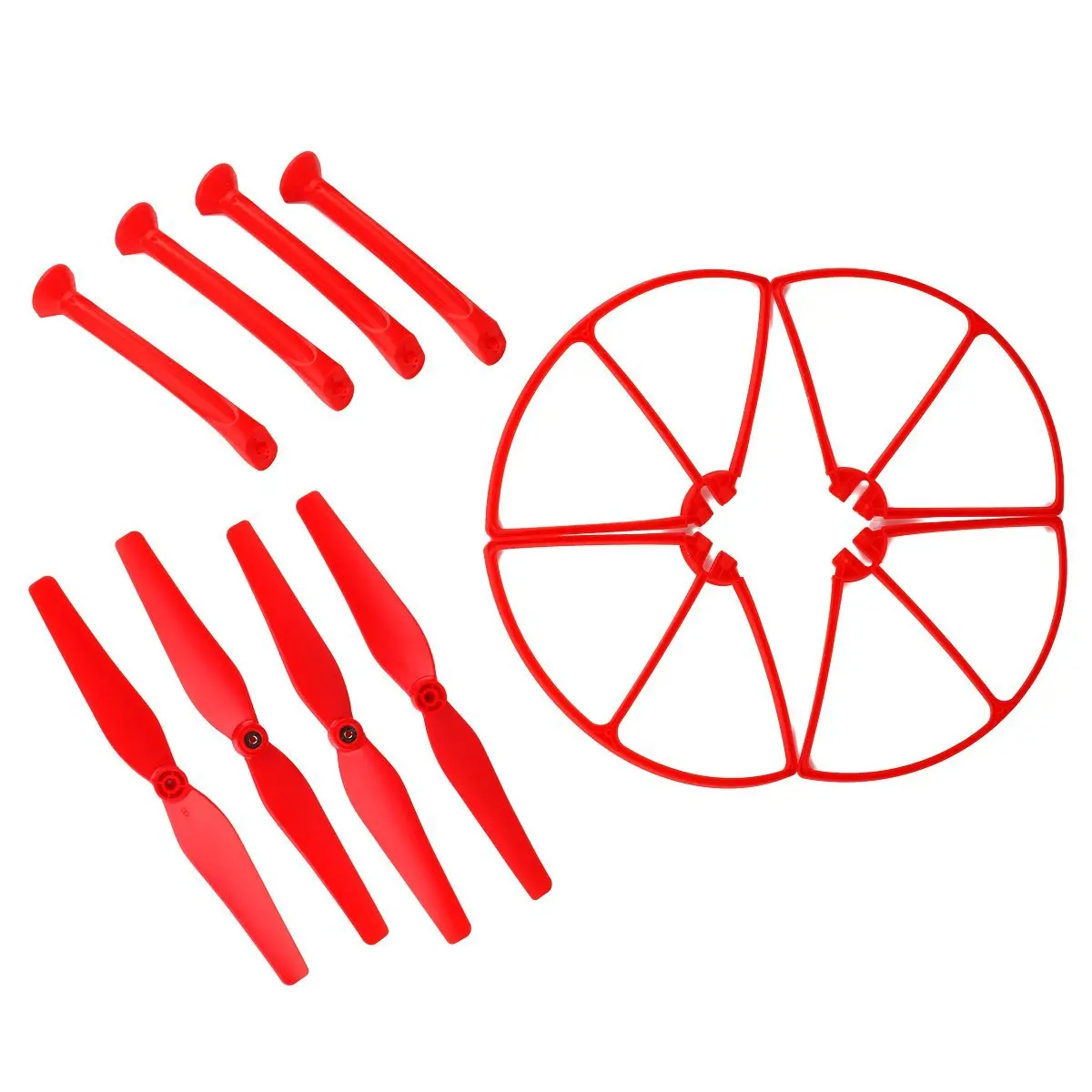 X8C X8W X8G X8 набор запасных частей с 4xLanding Gear 4xBlade Propeller 4xProtect Ring для радиоуправляемого