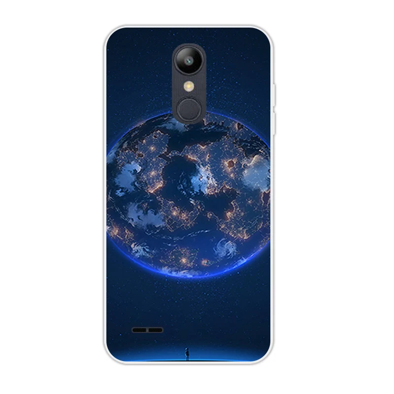 Ультра Тонкий силиконовый чехол для LG K8 (2018)/K9 5 0 дюйма K9 звездное небо Чехол