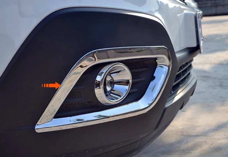 ABS внешний вид сзади хромированные передние и задние противотуманные фары