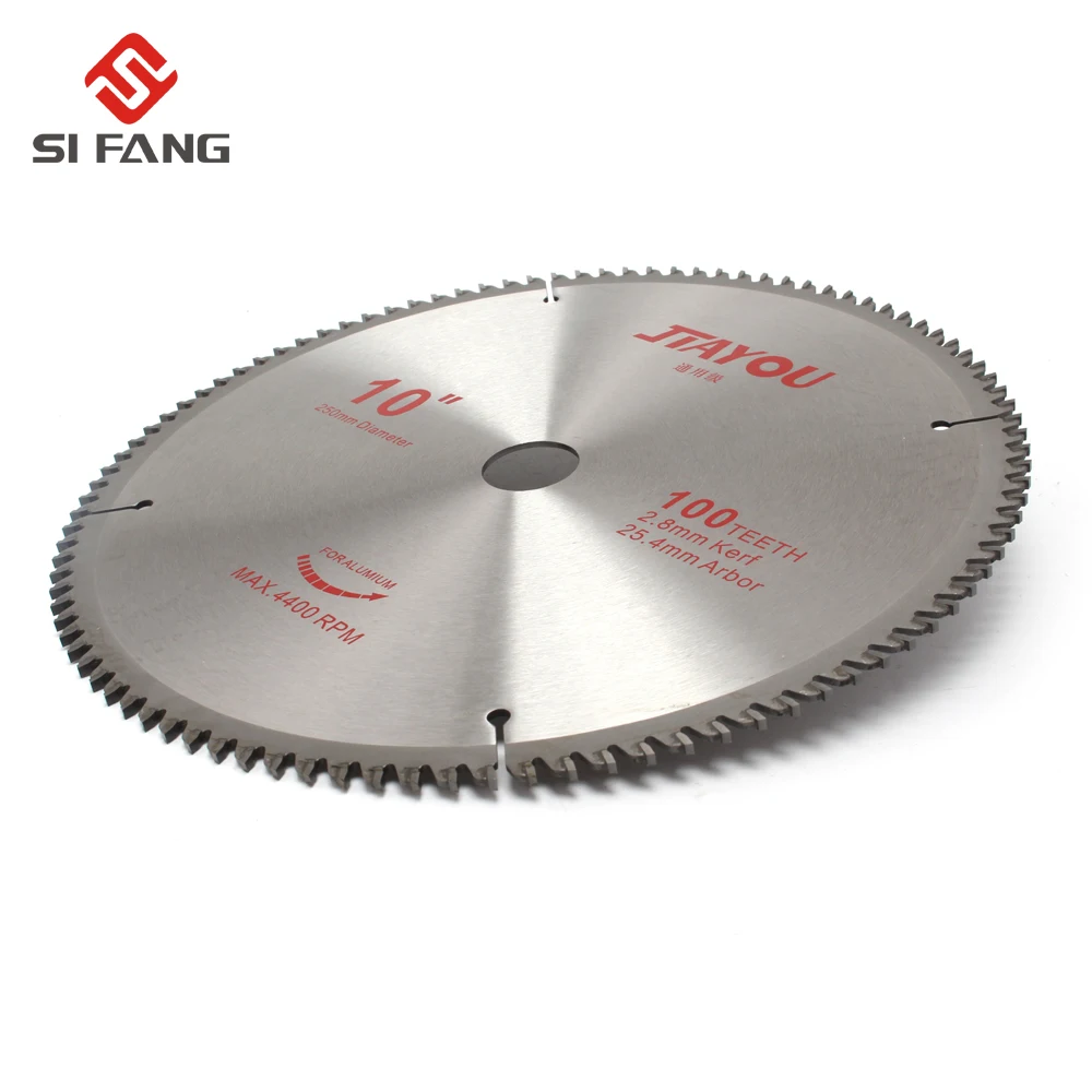

250mm 10-inch 40T/60T/80T/100T/120T teeth Carbide Tip General Purpose circular saw blade for woodworking Hard Soft Wood cutting