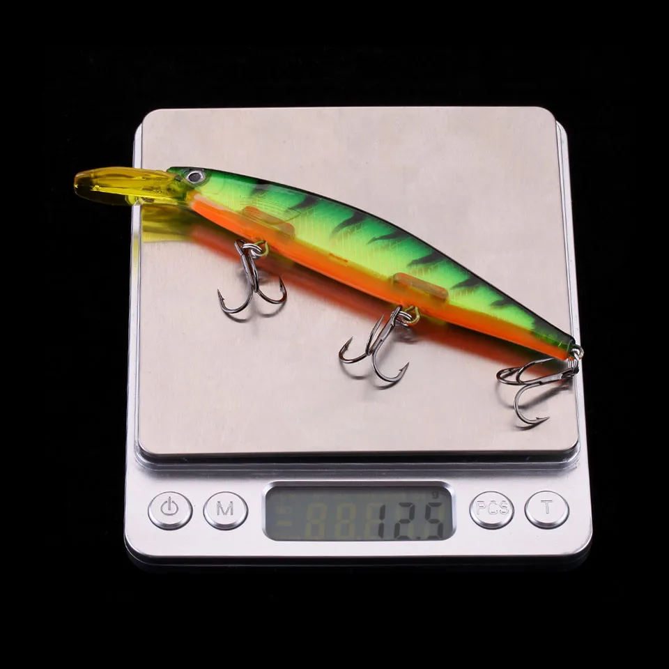 WALK FISH 1PCS HOT Wobbler Fishing Lure 125mm 12.5g Plastic Minnow Bass Pike Artificial Hard Bait Tackle | Спорт и развлечения
