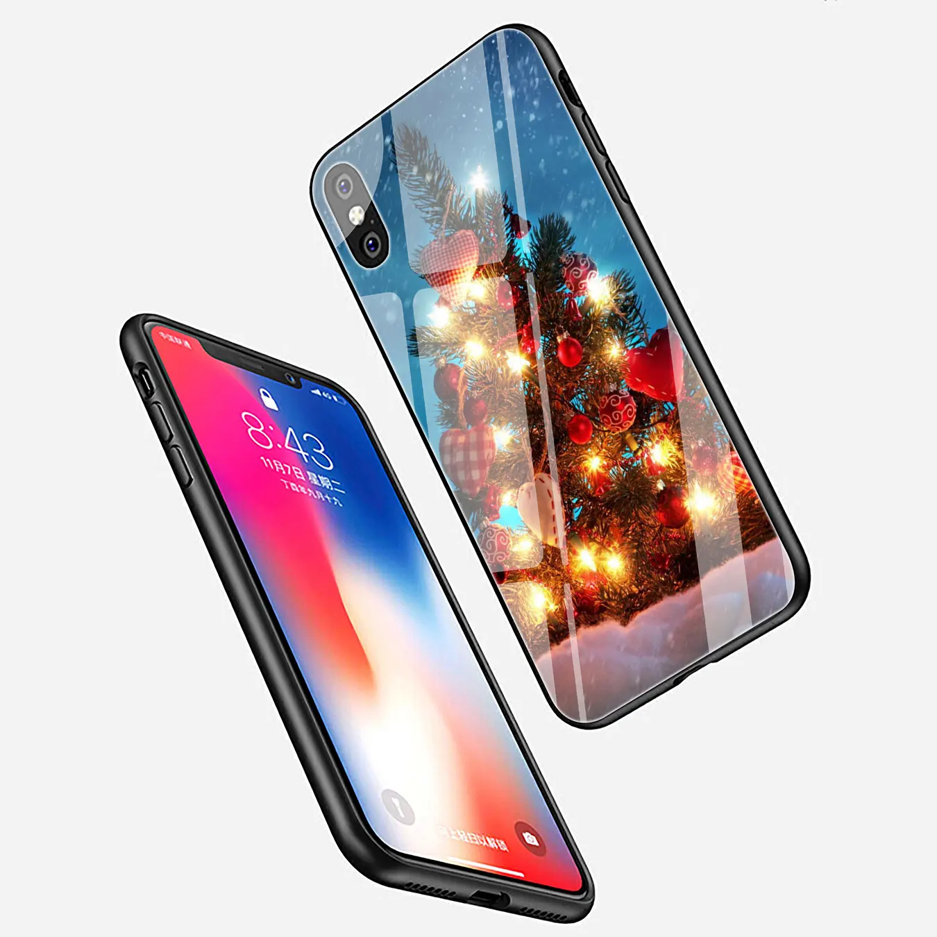 Чехол из закаленного стекла для телефона Lavaza чехол Apple iPhone XR X XS Max 6 6S 7 8 Plus 5 SE