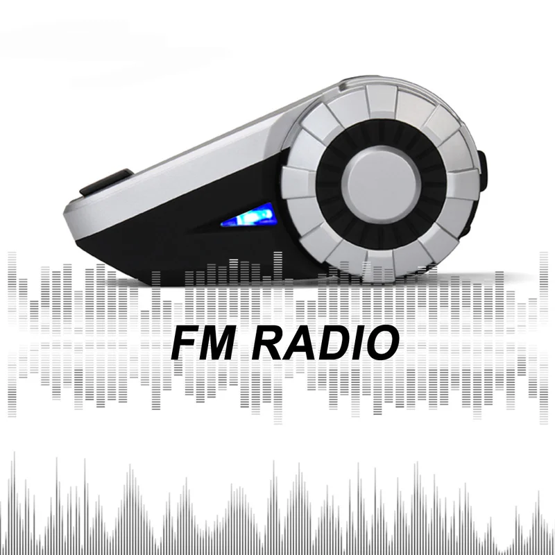 Гарнитура FreedConn T Rex для мотоциклетного шлема Bluetooth наушники гарнитура 8 водителей