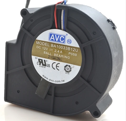 AVC 973312V 2.4A BA10033B12U вентилятор для выхлопа духовки|blower fan|exhaust blower fansexhaust |