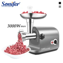 Мясорубка Sonifer 3000 Вт Электрический набор шнека колбаса