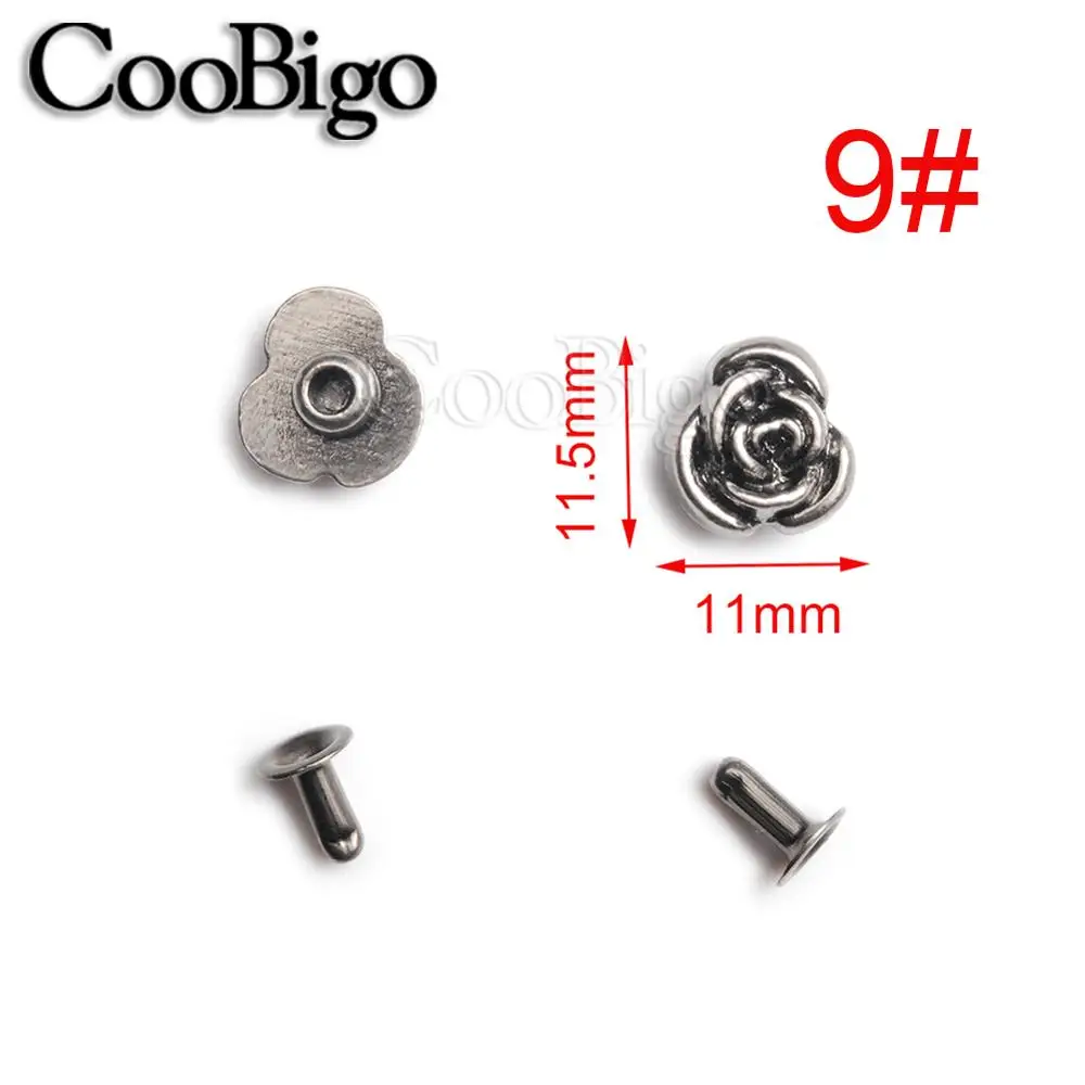 10 комплектов шпильки для оловянных изделий заклепочные шипы в стиле панк рок