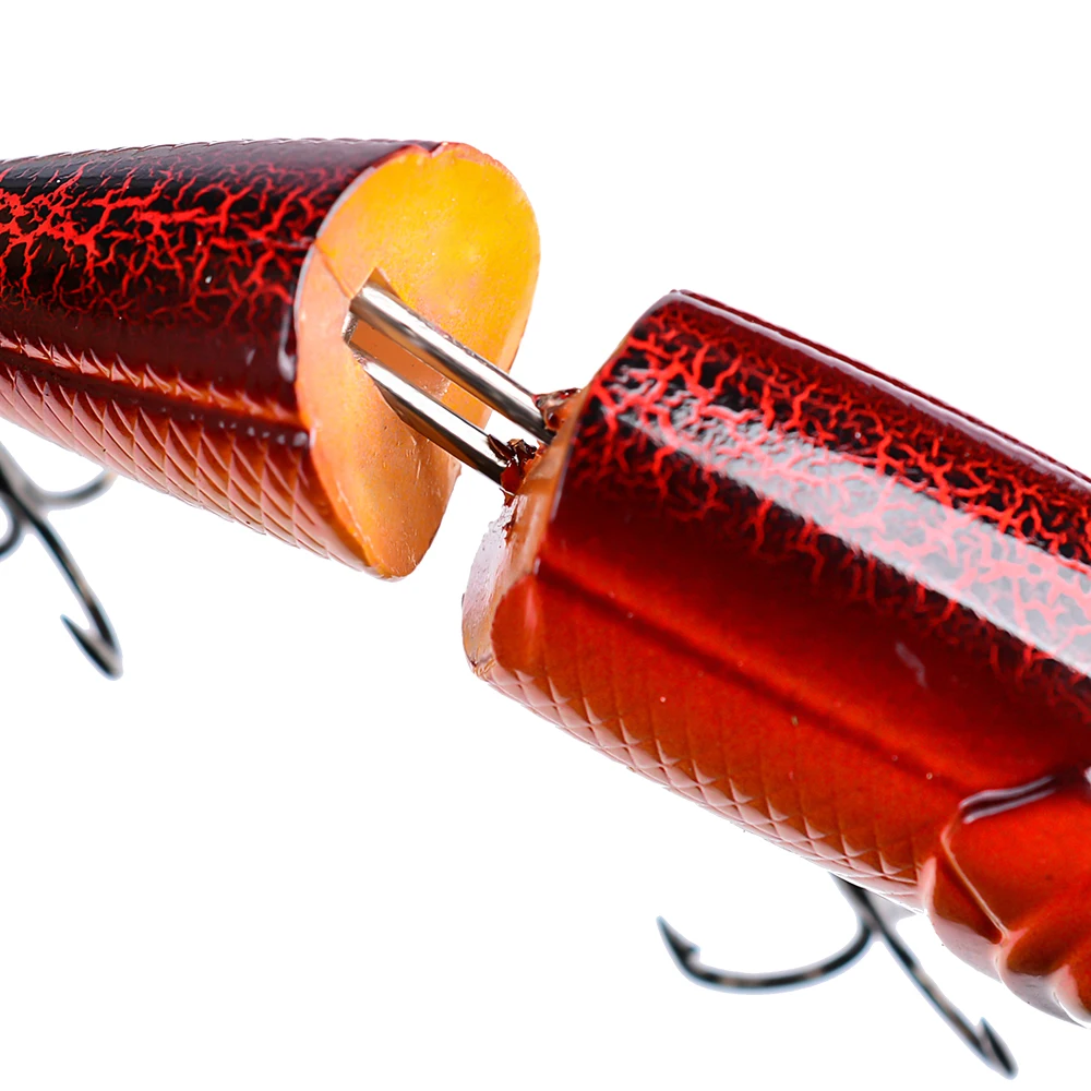 

6pcs/lot Fishing Lures 6 Colors Fishing Tackle 7.9cm-3.1"/11.5g-0.41oz Popper Crankbaits with 6# BKB Hooks Hard Fishing Baits