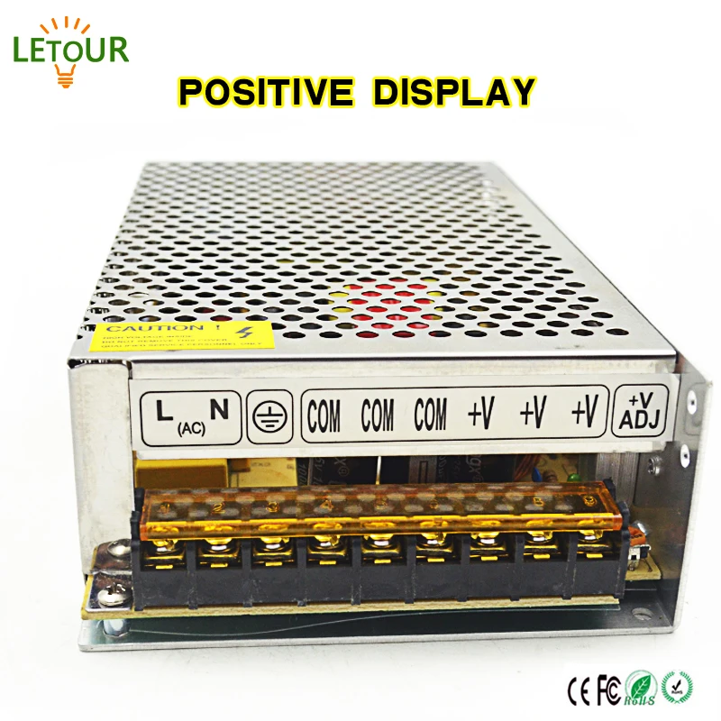 18V10A DC Питание Двигатель адаптер AC110V-220V трансформатор 18 В 180 Вт светодиодный