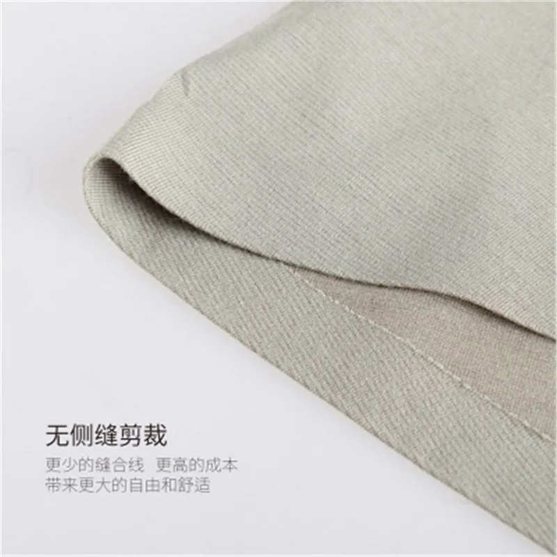 New men's solid color modal cotton no trace boxer shorts mens middle waist underwear breathable underpants for men Мужская одежда