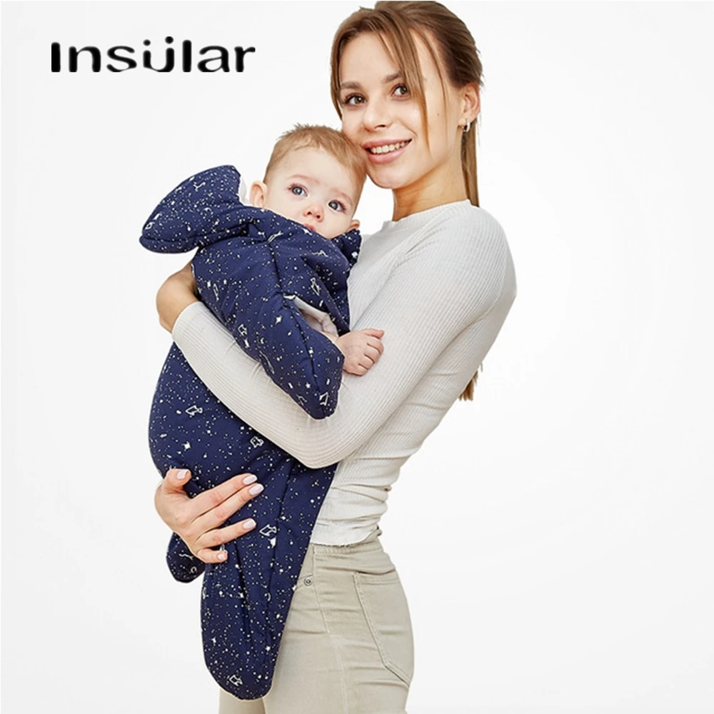INSULAR 0-8 Month Newborn Baby Starfish Sleeping Bag Anti-Kicking Wearable Sleep Sack Blanket Swaddling Cotton Infant | Мать и ребенок