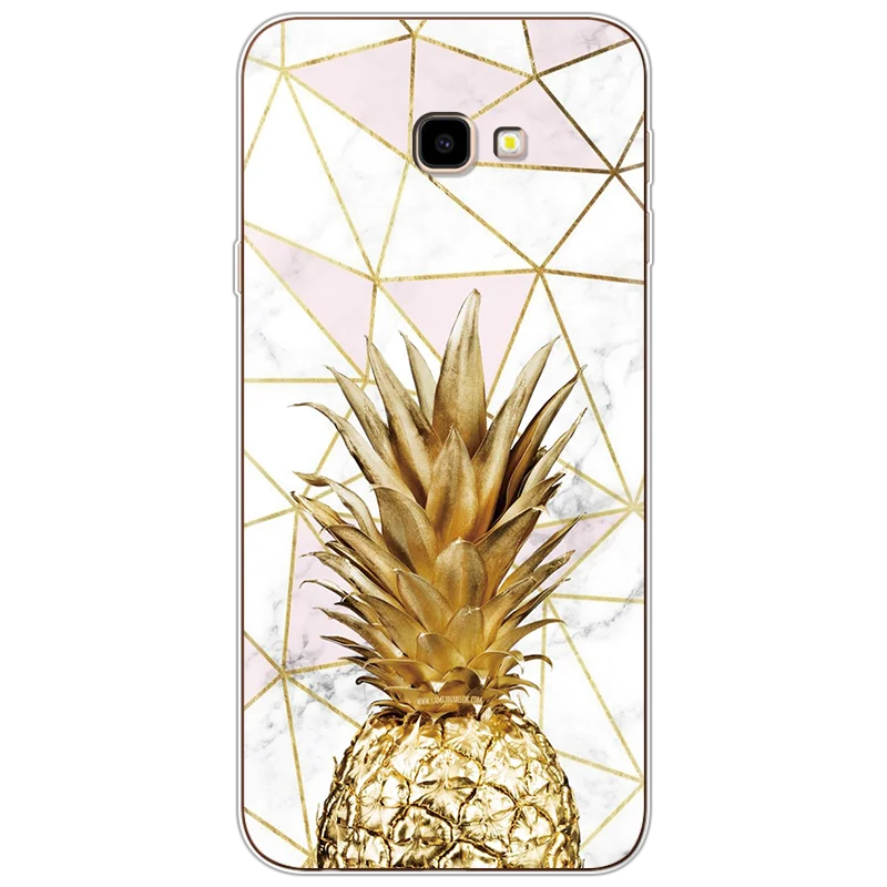 Роскошный Мраморный Мягкий ТПУ чехол s для samsung Galaxy J4 Plus чехол для Galaxy J4Plus Аксессуары Силиконовый 6," чехол Coques