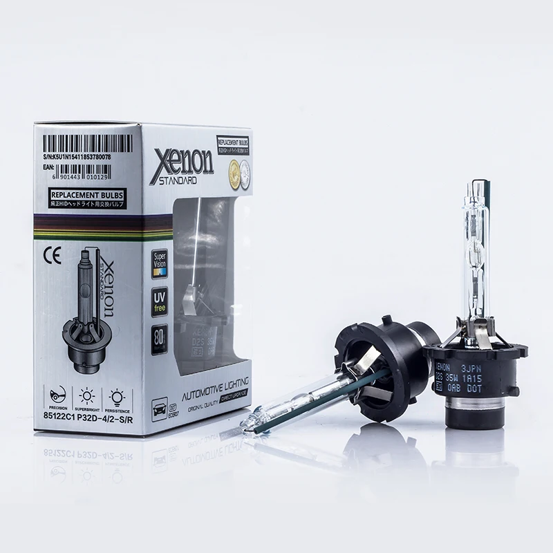 AFAECAR 4300 k 6000 k 8000 k 12 v Xenon D1S D3S 35 Вт D3S D4S лампа для автомобильной фары лампа 1 год охраняем