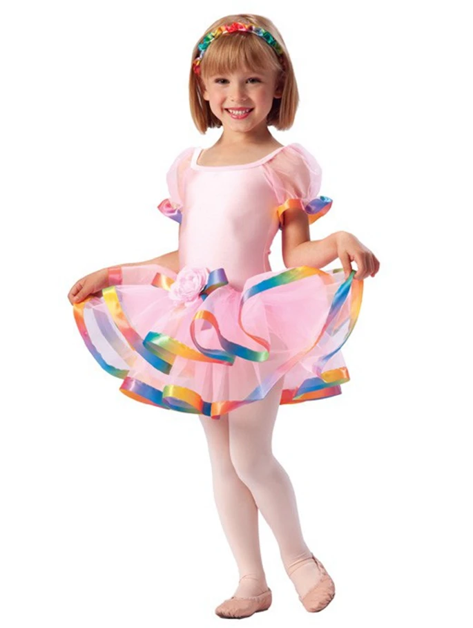 

Girls Ballet Dance Dress Children Summer Stage Classical Ballet Tutu Suit Kids Dancing Performance Costumes Leotard Tutu D-0422