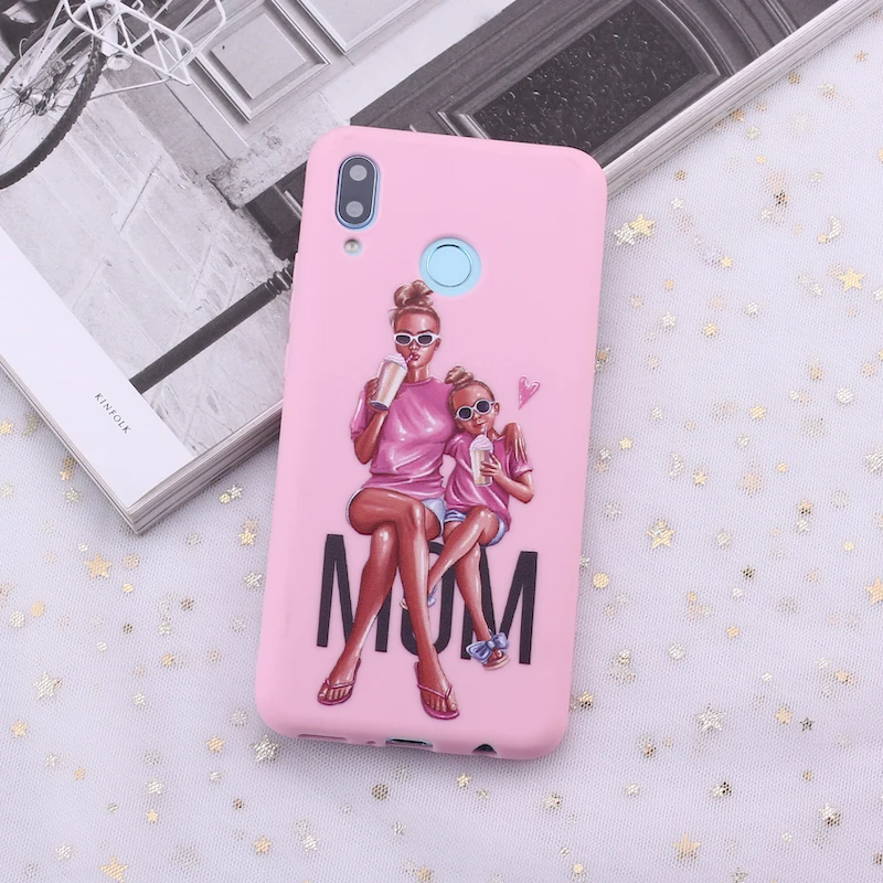 Для Samsung S8 S9 S10 S10e S20 Plus Note 8 9 10 A7 A8 принцессы Одежда для мамы папы и ребёнка Конфеты