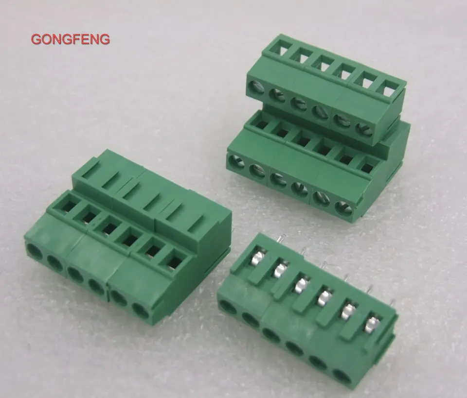 50 шт. Новый Соединительный терминал PCB 500 5 0 шаг соединитель медь высокое низкое