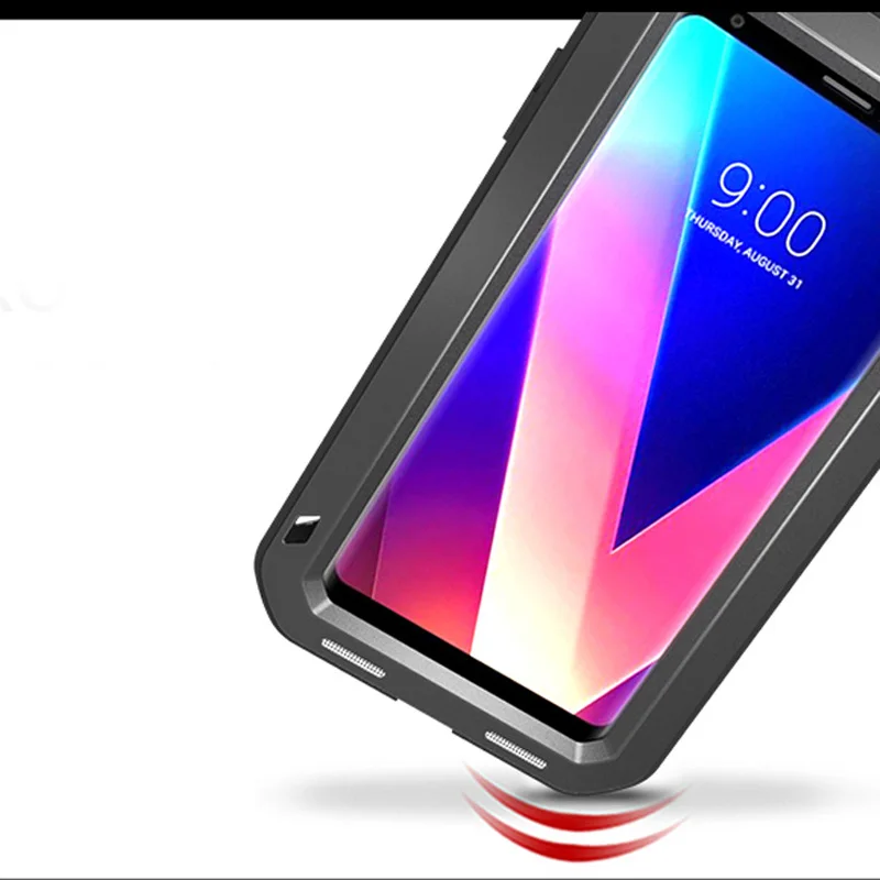 ЛЮБОВЬ МЭИ Мощный Чехол для LG V30 + h930 крышка Heavy Duty противоударный чехол Качество