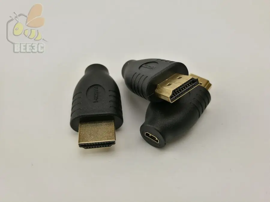 Совместимому с HDMI мужского типа A-Micro HDTV Тип D муфтовый стыковочный переводник