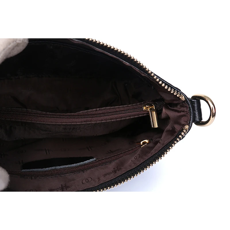 Женская сумка из натуральной кожи Осень зима 2021 мягкая через плечо первого слоя