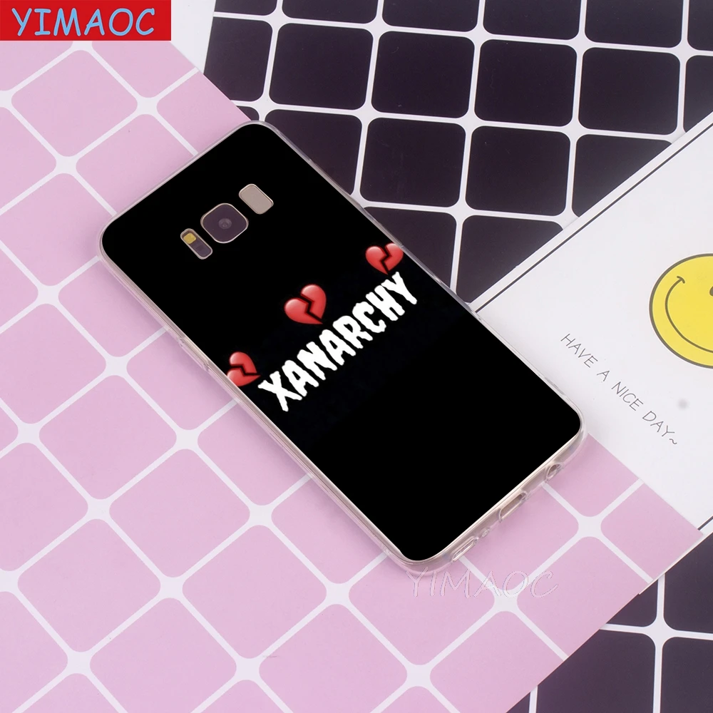 YIMAOC Rapper Lil Peep Bo Soft Case for Galaxy j3 j5 j6 j7 A5 2016 2017 A6 A9 2018 Note 8 9 S7 edge S8 S9 S10 Plus S10e |