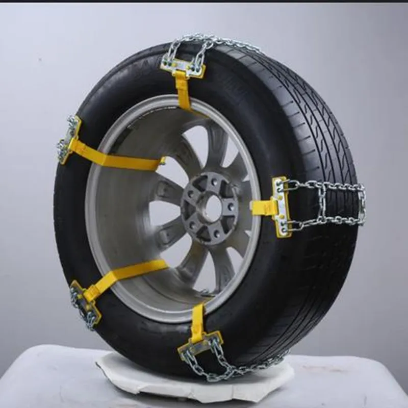 Прочная Автомобильная Нескользящая цепь из марганцевой стали легкое применение
