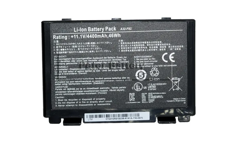 JIGU Оригинальный аккумулятор для ноутбука Asus K61 K70 P50 P81 X65 X70 X50 X5C X8B X8D K40IJ K40IN K50ij K50IN