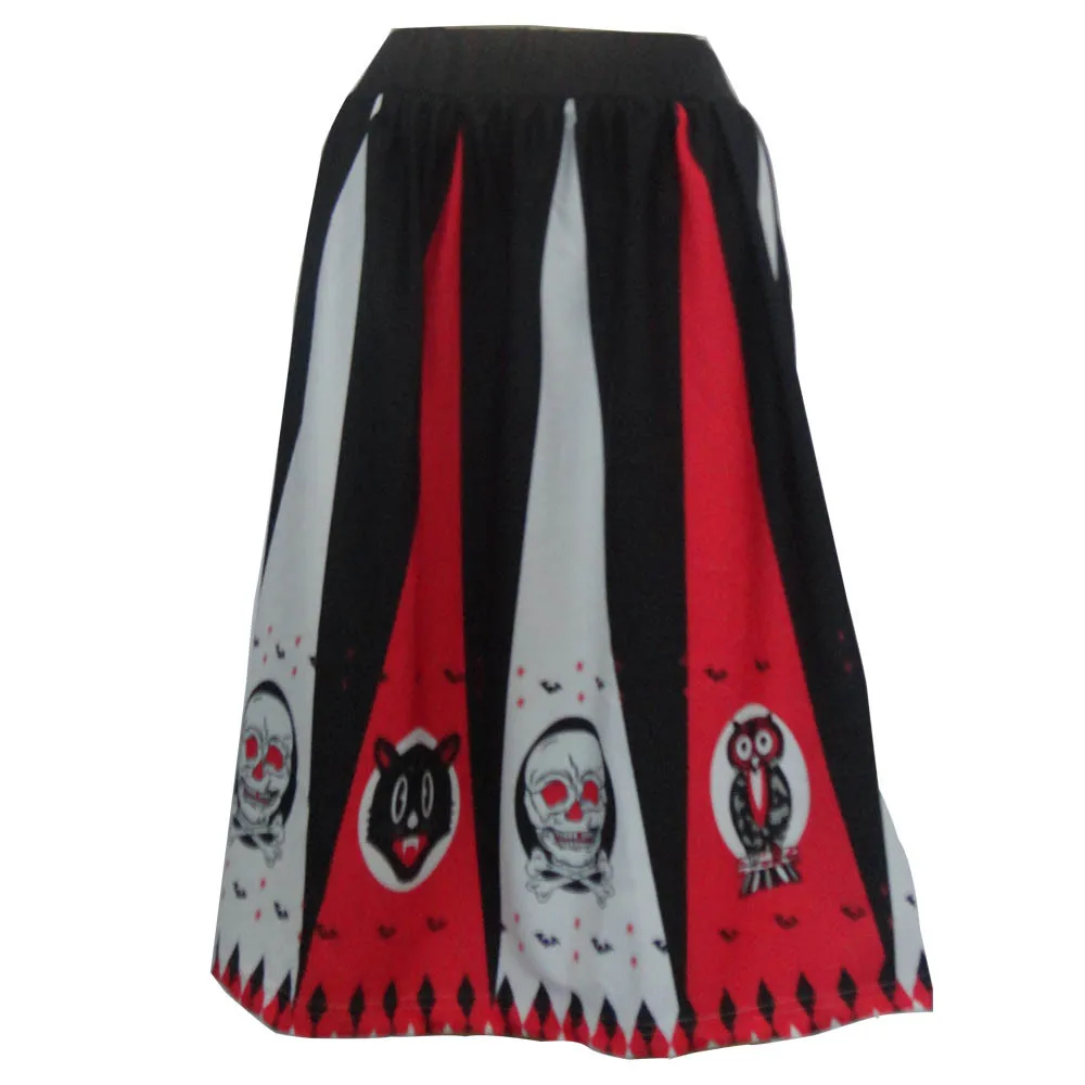 Хэллоуин юбки Для женщин животных Printting юбка с рисунком Костюмы для косплея Цвет