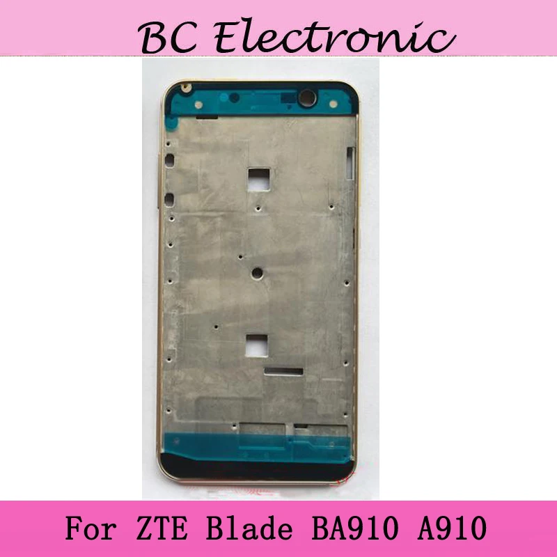 

Передняя рамка для ЖК-экрана для ZTE Blade BA910 A910, чехол для корпуса, средняя рамка с кнопками регулировки громкости