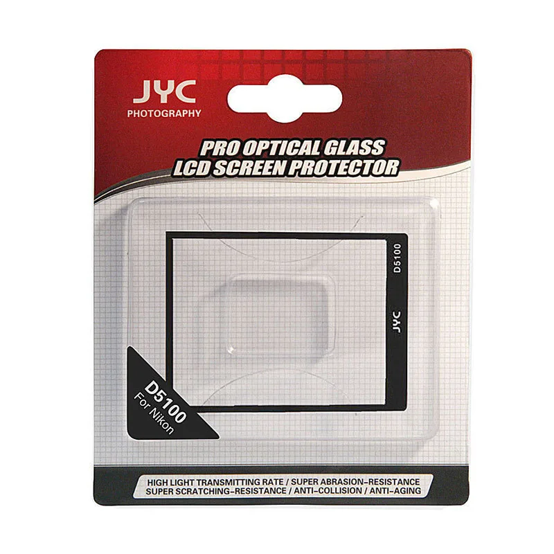 Защитная пленка JYC для ЖК экрана оптическое стекло Nikon D5100 DSLR бесплатная