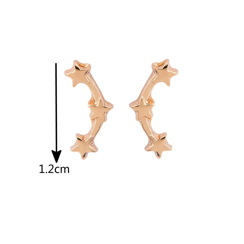 New Fashion accessories simple star stud earring gift for women girl Wholesale E3258|earrings gift|fashion earringsstud earrings |