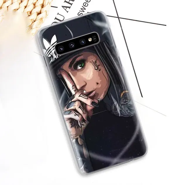12 Чехол для телефона с сексуальным рукавом и татуировкой для девушек samsung Galaxy S10e S10 S8 S9 Plus S6 S7 Edge A40 A50 A70 M20 жесткий чехол-накладка - Цвет: 12