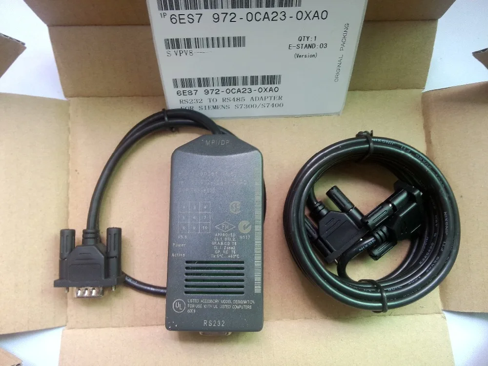 Изолированный адаптер-кабель для Siemens/400 PLC 6ES7 972-0CA23-0XA0 PC/MPI + панель HMI Win7/8 64 |