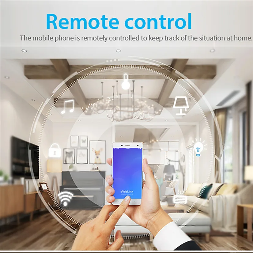 Смарт разъем HIPERDEAL Wifi розетка с переключателем приложение для телефона голосовое