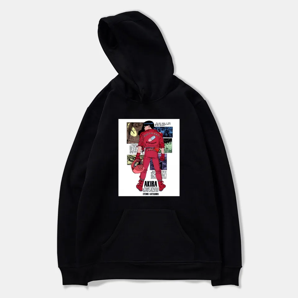Весенняя женская/Мужская толстовка Akira с забавным аниме фильмом Повседневная