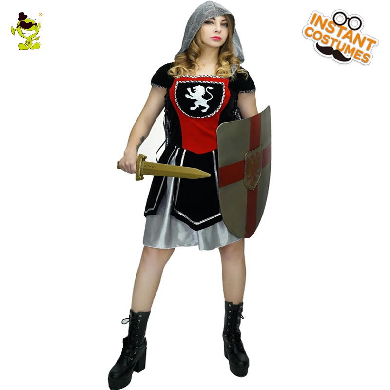 

Adult Woman Brave Gladiators Costumes Women Warrior Cosplay Fancy Dress for Carnival Party Women