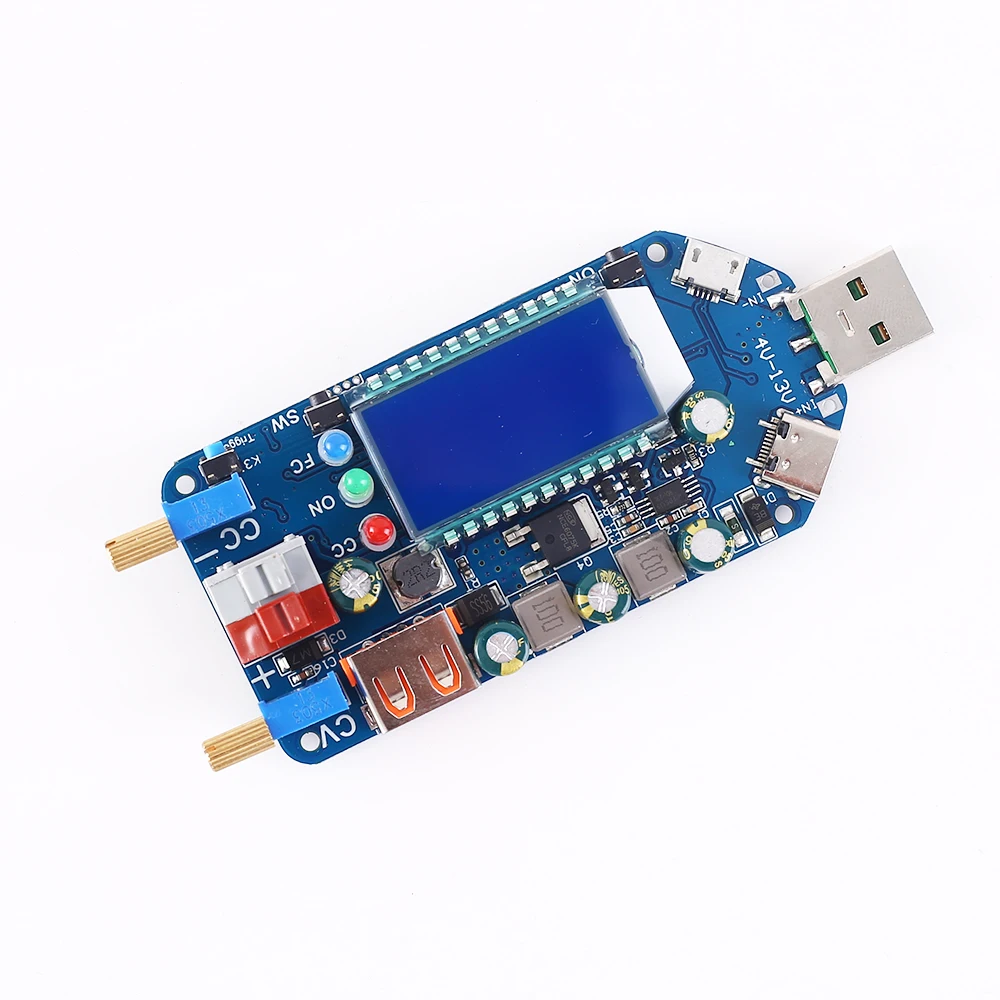 DC 15 Вт USB Повышающий Модуль питания повышающий преобразователь ЖК-дисплей Регулируемый ZK-DP3A USB CVCC понижающий повышающий преобразователь напряжения