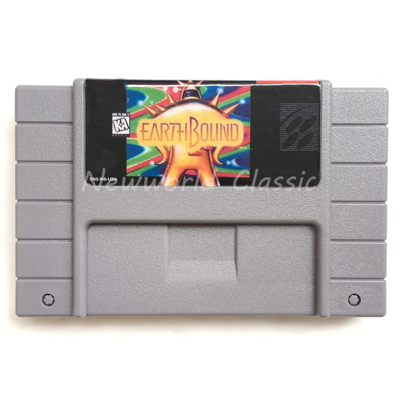 Земля Bolind США Версия для 16 бит серый видеоигры картридж карты для NTSC игровой плеер