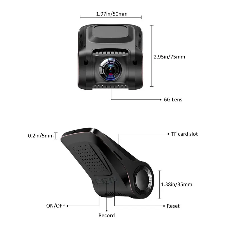 2.4inch Russian Car DVR DVRS Registrator NOVATEK 96658 Sony IMX323 WiFi Video Recorder DashCam FHD 1080p Vehicle Black box | Автомобили и
