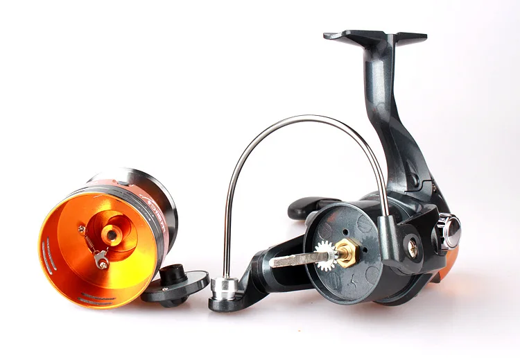 Металла катушки спиннингом рыба соленая вода Рыбалка катушка Carretilha Песка колеса