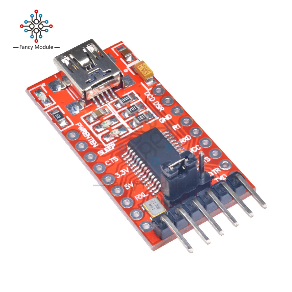 FT232RL FTDI сериалов модуль адаптера мини Порты и разъёмы для Arduino USB к ttl 3,3 V 5,5 V