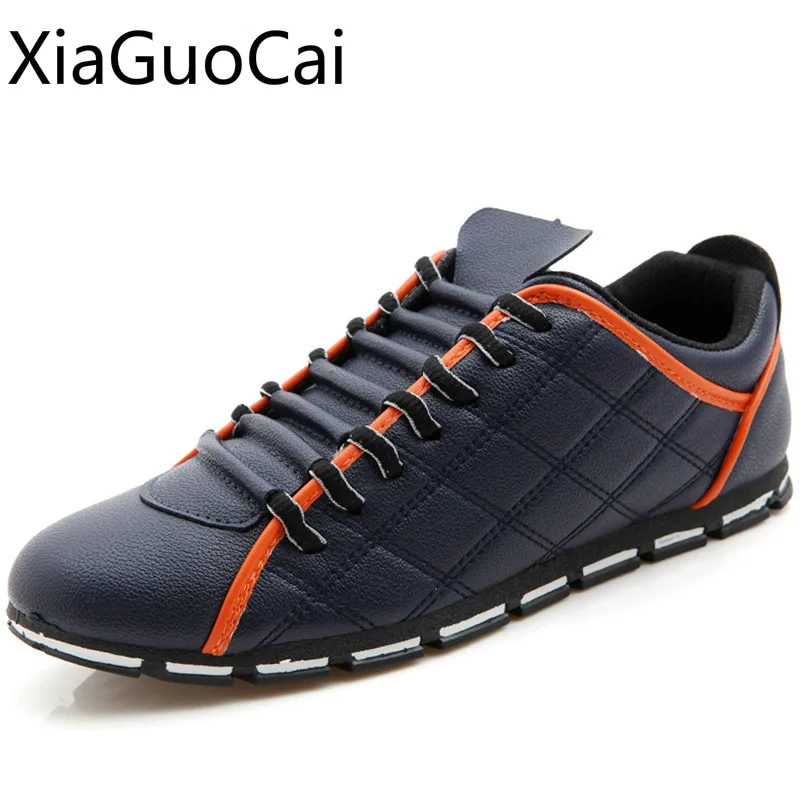 

Fashion High Quality Brand Men Casual Shoes Round Toe Lace Up Rubber Male Sneakers Flat Casual Shoes Drop Shipping